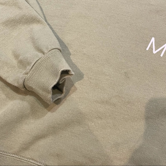 Cotton On Small Oversized Graphic Green Sweater - Picture 3 of 5